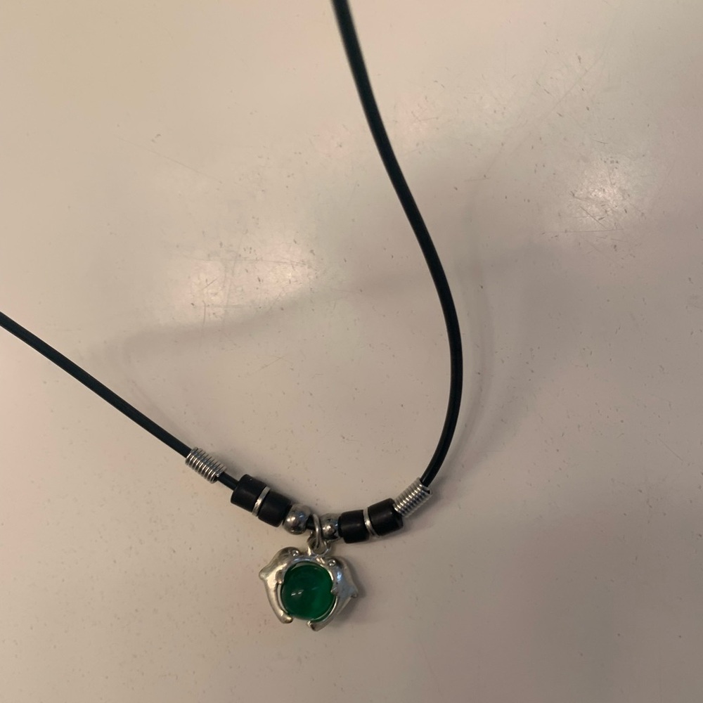 Necklace With Dolphins And Beads - Picture 8 of 8